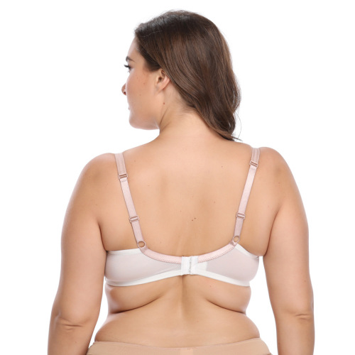 Soutien-gorge à armatures en résille imprimé léopard grande taille