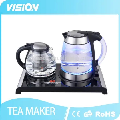 New Digital glass kettle Tea Tray Tea maker Tea Sets