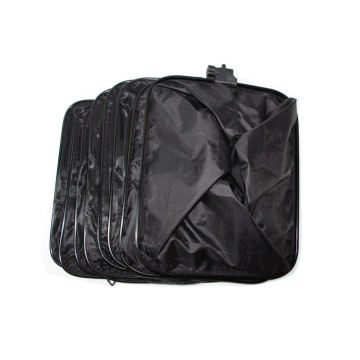 8 Schicht schwarze Planenfischerkäfignetze für Fischkäfige - 40*50 und 45*35 cm
