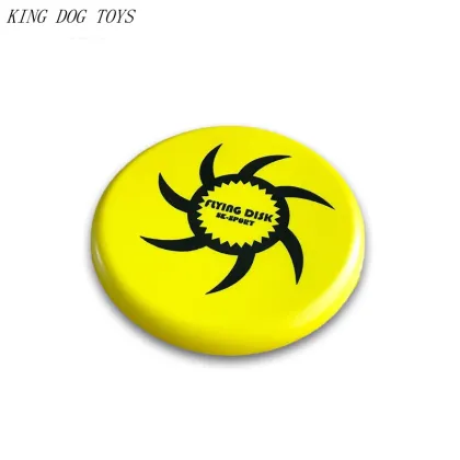 Rubber Dog Frisbee Toy - 8.5 Inch Durable Flying Disc
