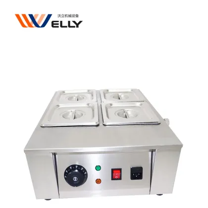 Electric Stainless Steel Chocolate Melting and Tempering Machine for Dark Chocolate