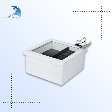 Eco-friendly promotional solid wooden jewellery packaging box