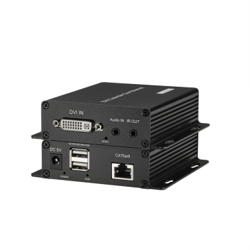 DVI Extender over Ethernet Network Switch: 1080P, Many-to-Many, 100m Video Wall Support