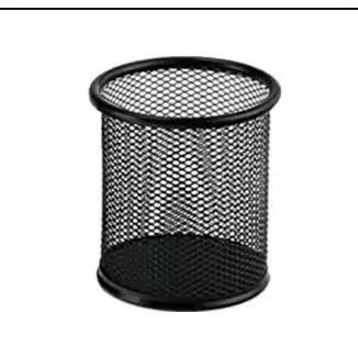 tabletop furnishings office equipment Metal pen container