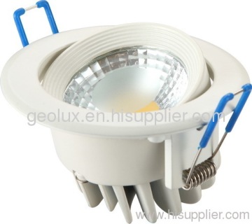 Faretti da incasso rotondo Cob girevole
