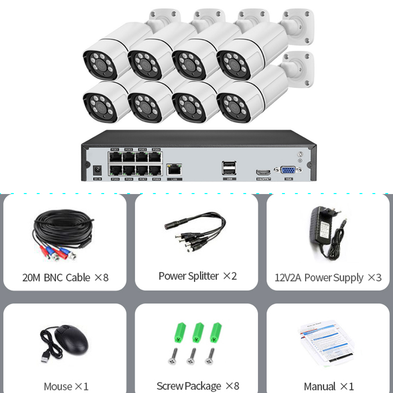 Poe Security Camera System 8ch 3