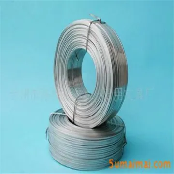 Hot dipped galvanized flat wire belt /flat stitching wire for cartons