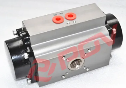 IP67 quarter turn 90 degree rotory air torque pneumatic actuator