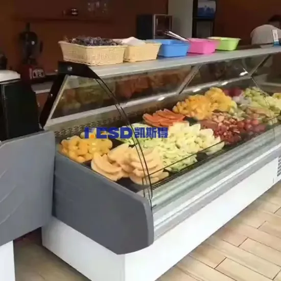 Hot Sale Commercial Supermarket Glass Doors Fresh Meat Display Refrigerator