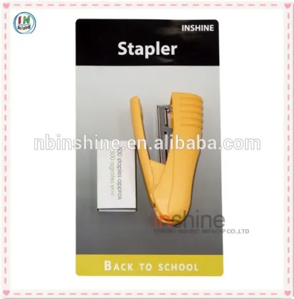 Stapler with staple , office school stapler set , manual stapler