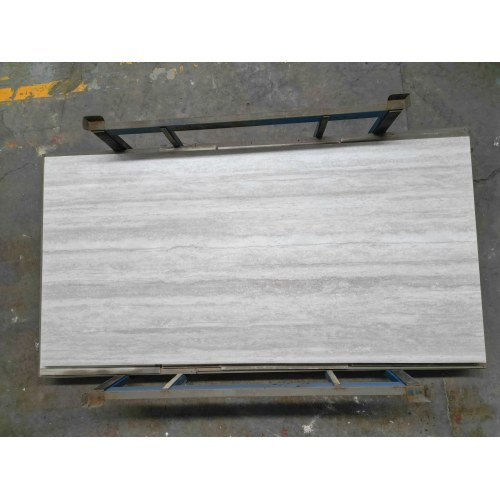 หินทราเวิร์ทีนสีขาวด้าน