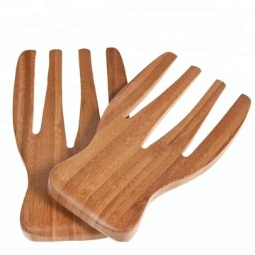 Eco-Friendly Bamboo Salad Servers for Restaurants