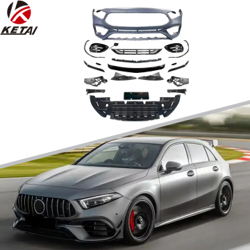 Bumper depan gaya A45 AMG untuk Benz W177 (2019-2022)