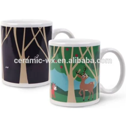 Personalized Color changing mugs and magic cup/mug printing online