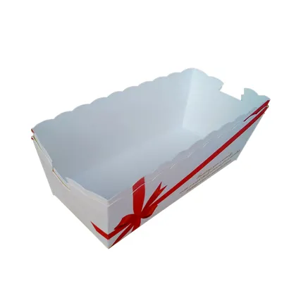 Custom Food Grade Paper French Fries Boat trays