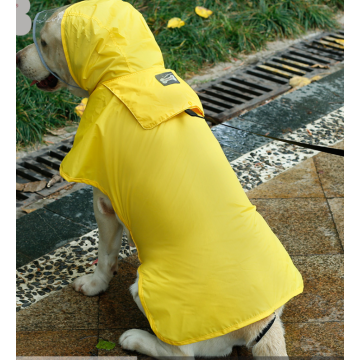 Chaqueta de lluvia de mascotas a prueba de agua