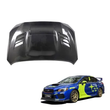Langyu 2011-2016 Subaru Impreza Front Bonnet Carbon Fiber Engine Cover