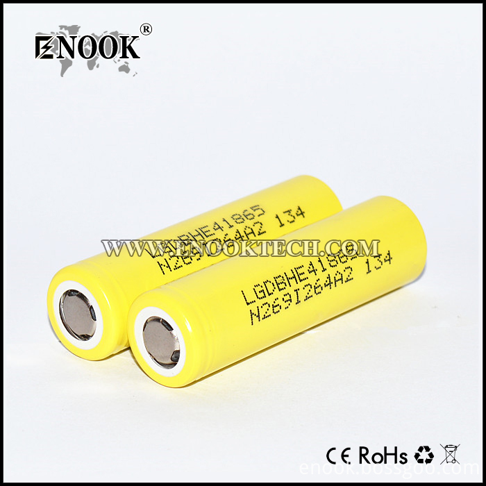 LG HE4 2500mah 18650 Rechargeable Battery Cell