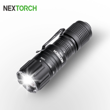 1000 Lumen TA20 Tactical Flashlight: Compact Rechargeable Emergency Light
