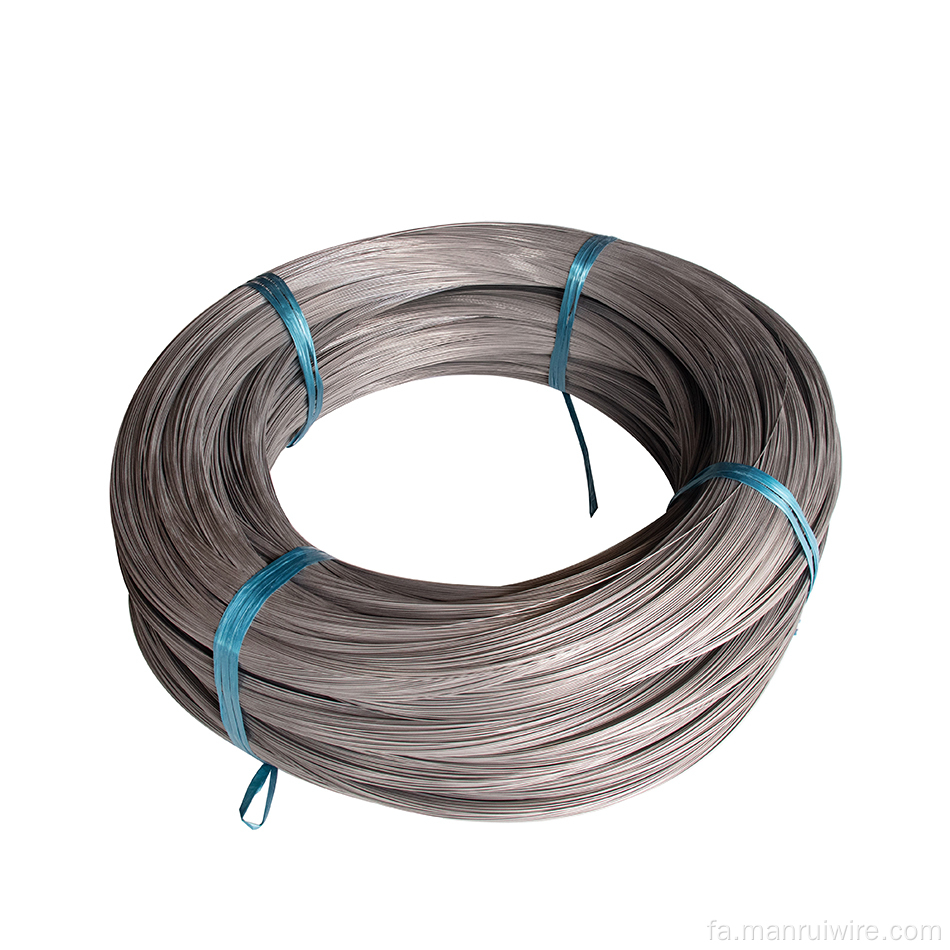 0.4mm 304H/204 سیم بهار ضد زنگ استحکام بالا