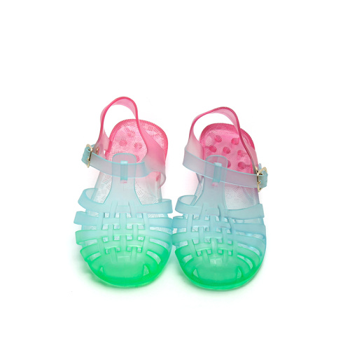 Sandali della gelatina del bambino di colore del gradiente