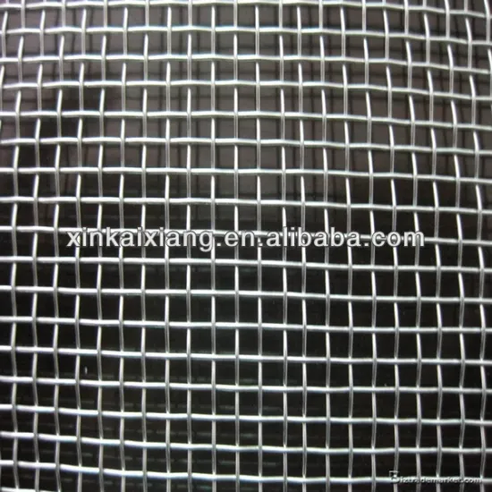 Low price galvanizeed square wire mesh/crimped wire mesh best price made in China