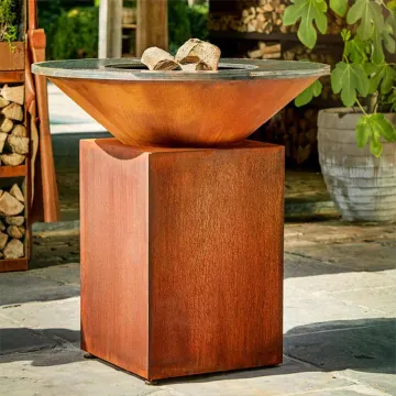 Outdoor Bbq Plancha Grill multi fuel wood burning boiler stove wood fire bbq grill carbon steel wood burning cook stove