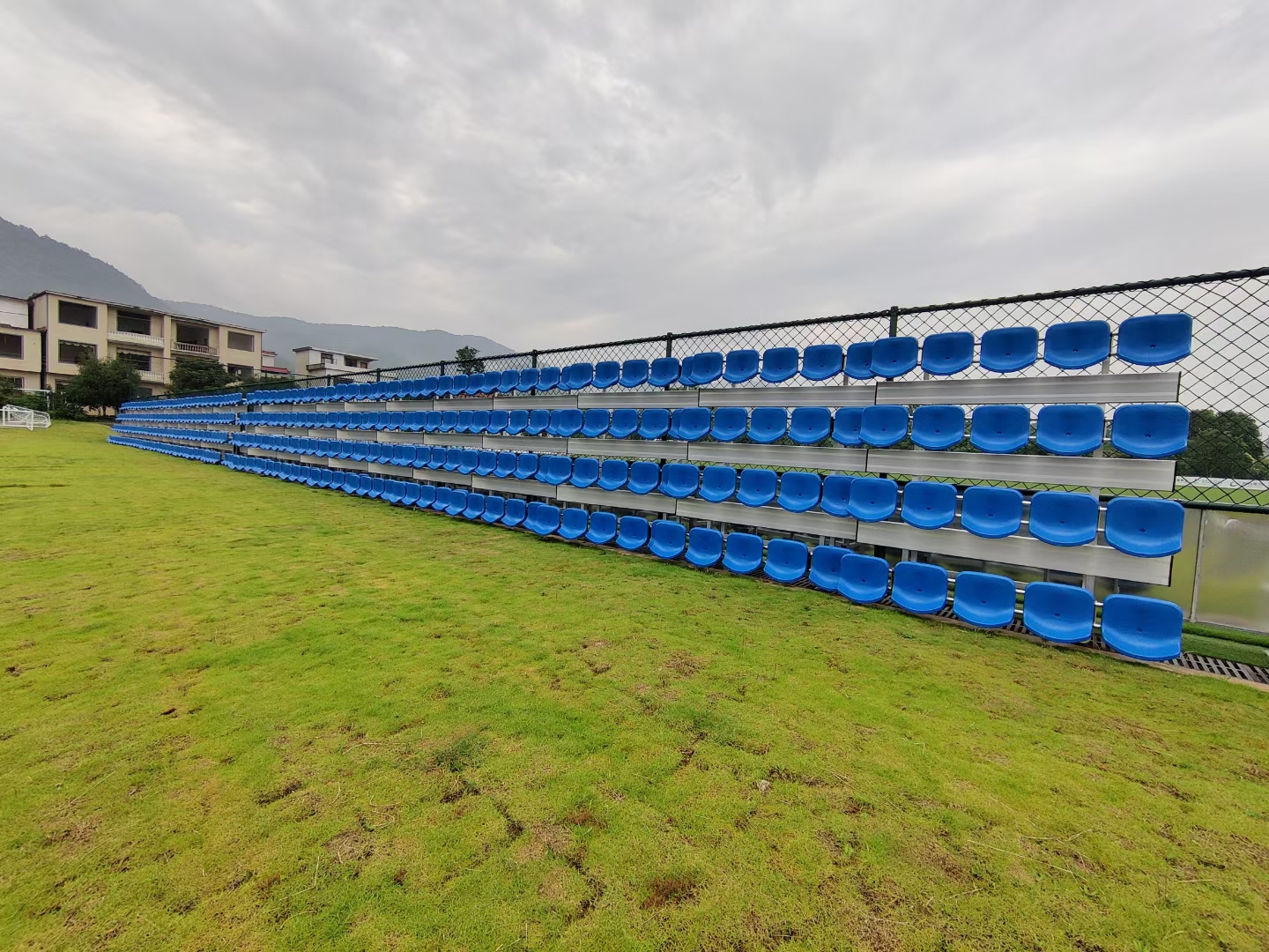 Height Adjustable Football Stadium Equipment 2.25m Soccer