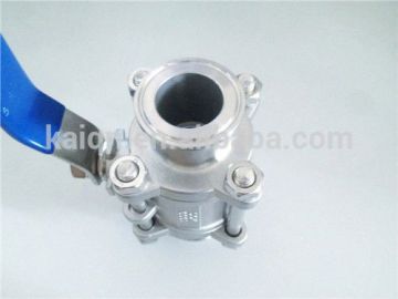 stainless steel three way ball valve