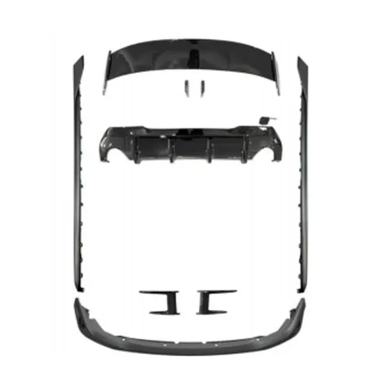 Wholesale MP Style Gloss Black AeroKit Car Bumper Side Skirt Body Kit for BMW 1 Series F40 M-Tech