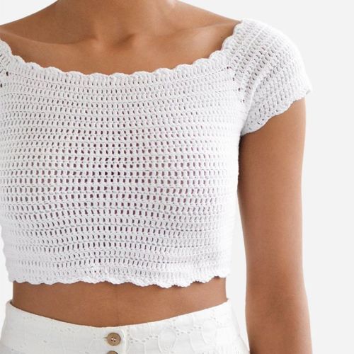 Hot Fashion Crochet Top For Beginners