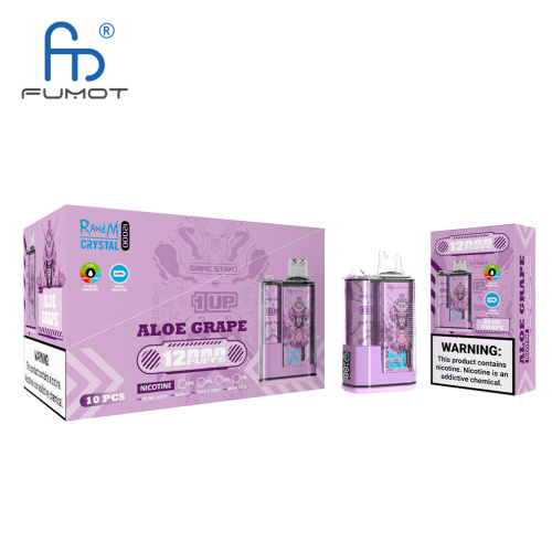 FUMOT RANDM CRYSTAL 12KPUFF WEGWERPENDE DAMPEN
