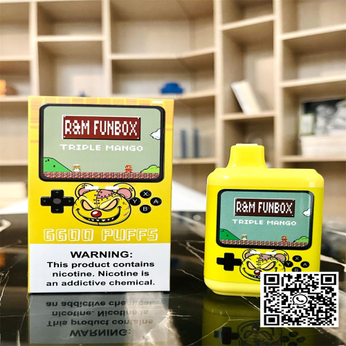 R&M FUNBOX Disposable Vape Kit Cola Ice