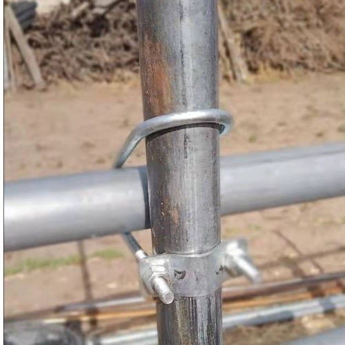 Title: Double U Bolt Pipe Clamp / Galvanized Pipe Clamp - Secure Your Pipes Today!