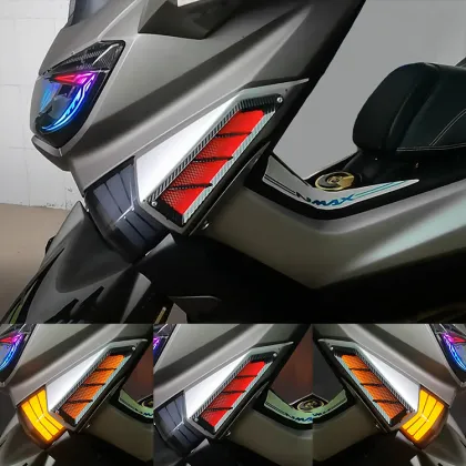 Yamaha Nmax Motorcycle Side Indicator Turn Signal Strip Sheet Lights and Lighting System Accessories