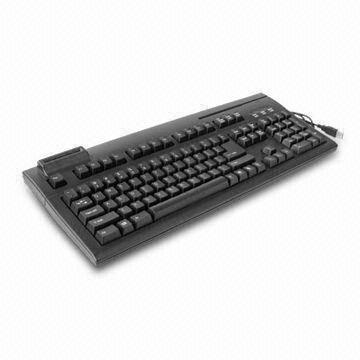 Multifunctional Keyboard with MSR and Smart Card