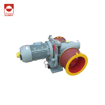 Roller Single Speed Lift Traction Machine 100kg for Freight Elevator