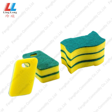 best kitchen cleaner Sponge with Abrasive Scouring Pad