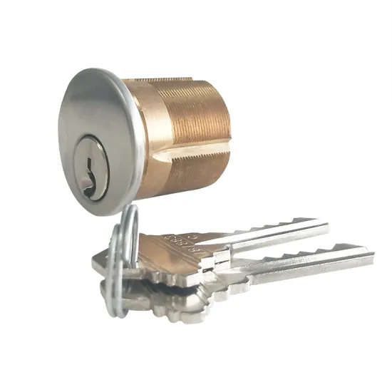 Round Mortise Brass Door Lock Cylinder