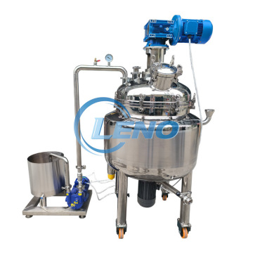 SS304 SS316L Ajitatör Tank Sıvı Sabun Mikseri El Yıkama Makinesi