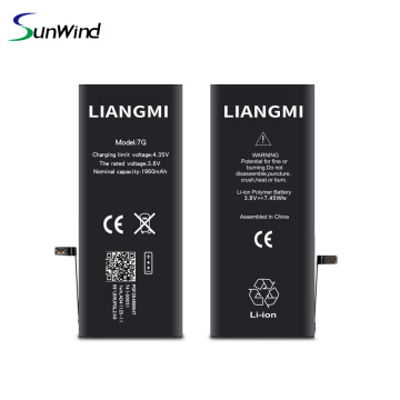 Cell phone batteries iphone 7 7G battery 1960mah