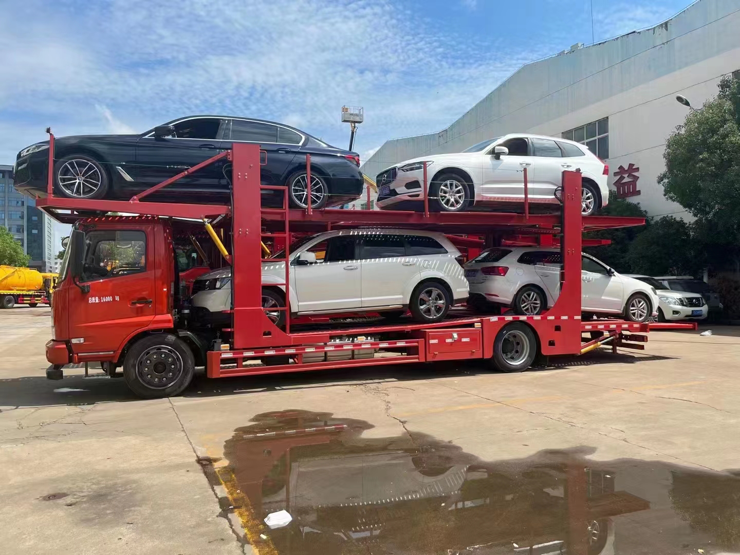 DONGFENG 10t Wrecker Rescue Vehicle Flatbed Tow Truck