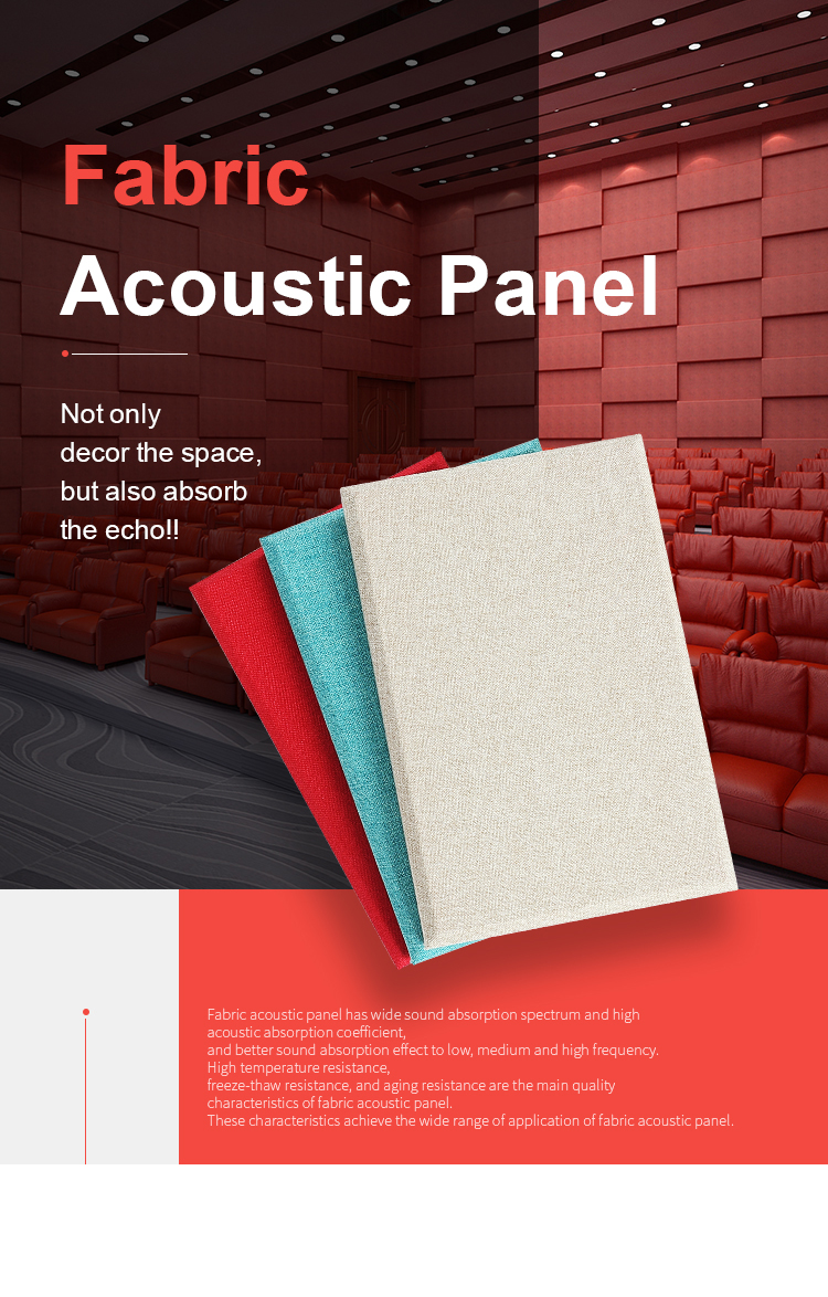 Fabric acoustic panel