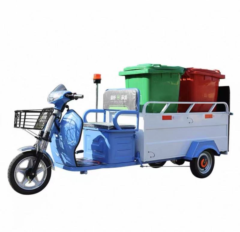 Garbage sorting and transfer vehicle