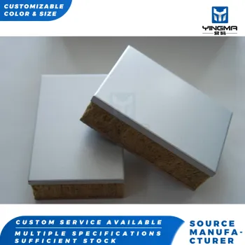 Rock wool core sound insulation heat preservation sheet