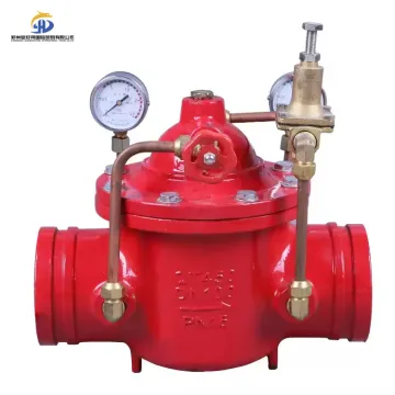 Fire Groove Pilot Reducing Pressure Valve