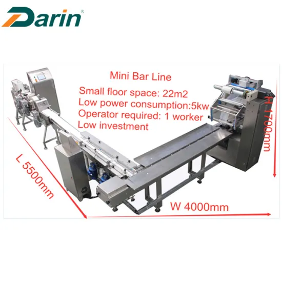 Mini Granola Bar/Nut Bar/Muesli Bar Forming Line