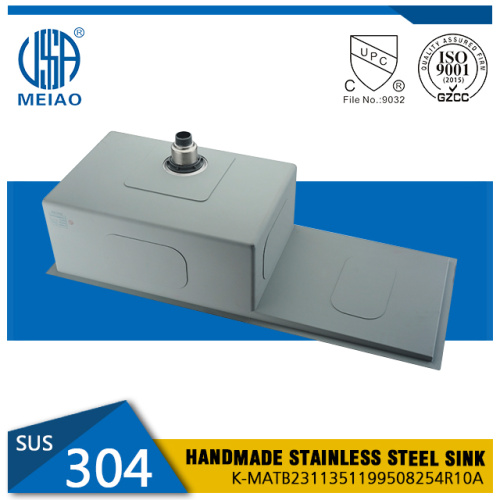 Drainboard Sink for Sale Stainless Steel SUS304 Drainboard Kitchen Sink Manufactory