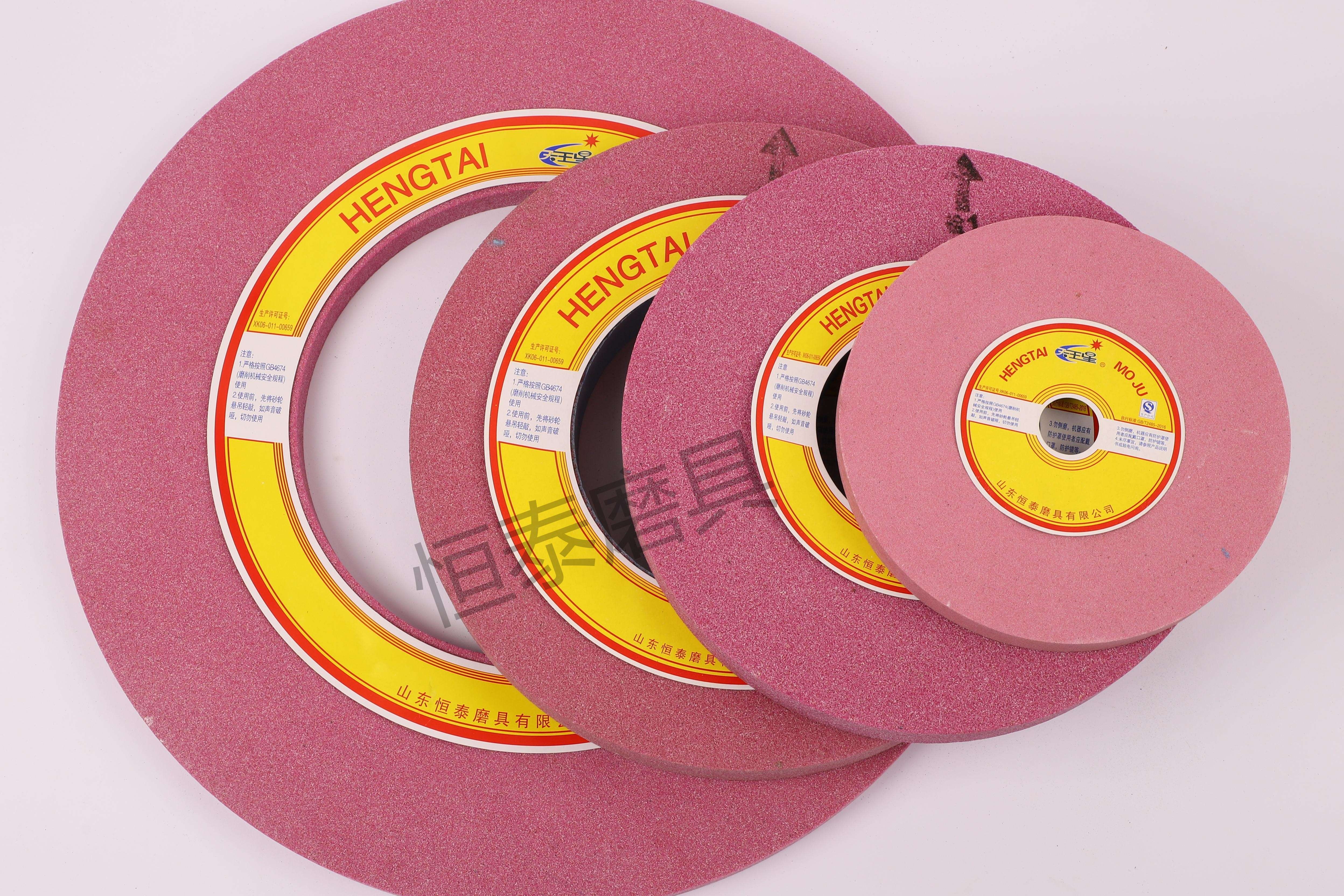 Schleifrad rosa Aluminiumoxidoberfläche Schleifrad