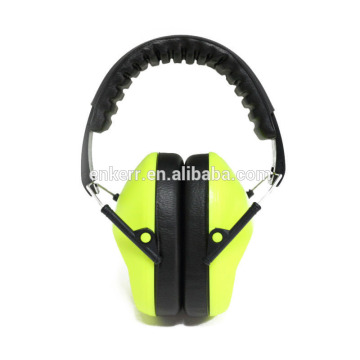 green color enkerr new Mini Style Foldable Safety Earmuffs